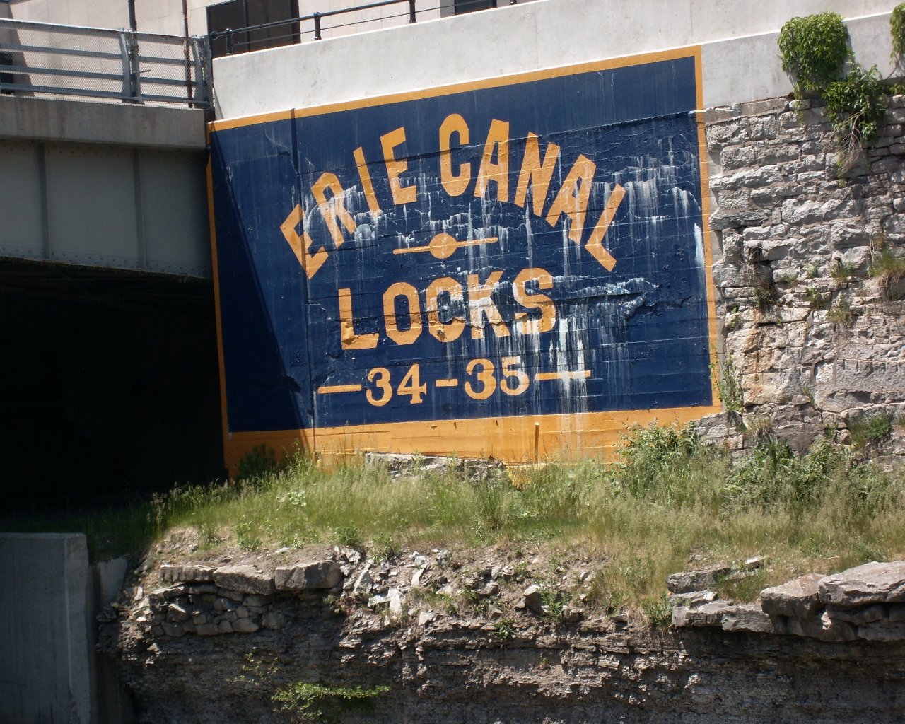 The Erie Canal Locks