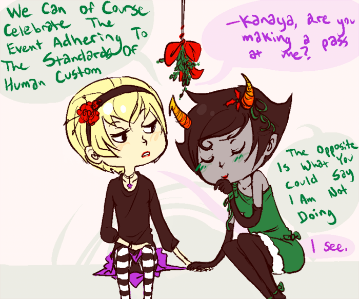 why is it always mistletoe