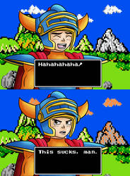 Playing Dragon Quest I after loving XI