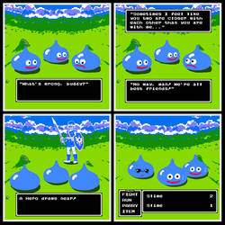 Dragon Quest - Enemy formation tables