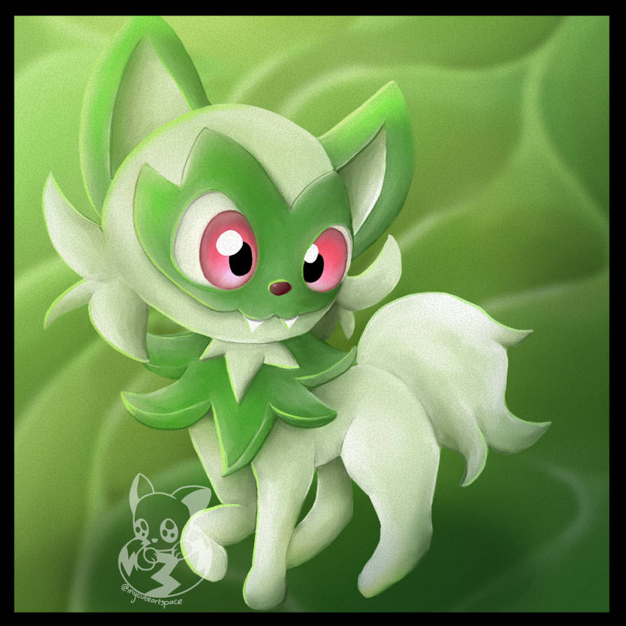 Sprigatito by mycuteartspace on DeviantArt