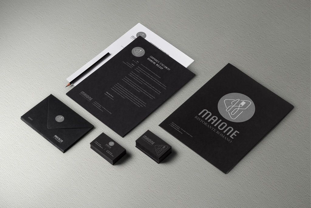 Maione corporate identity