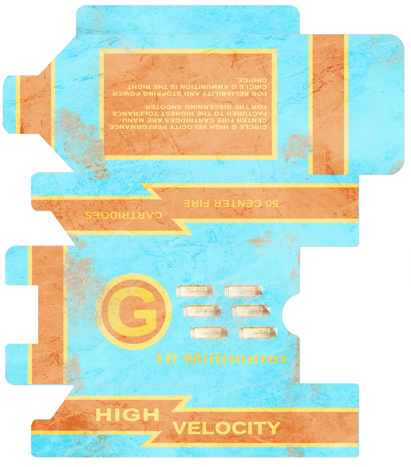 Fallout 10mm Ammo Printable Template By Vaultworkshop On DeviantArt
