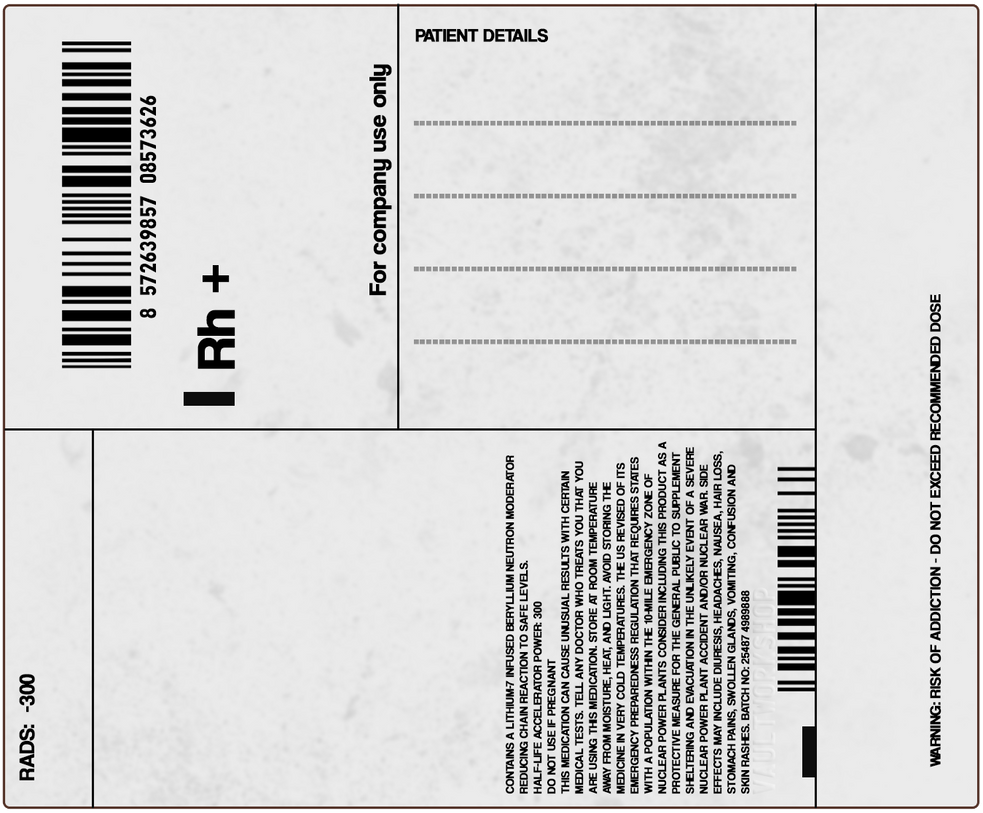 Base Label for RadAway/Irradiated Blood etc. Props by vaultworkshop on ...