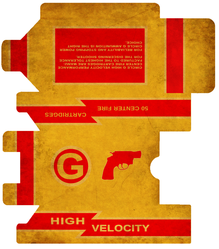 Fallout 38 Round Ammo Printable Template By Vaultworkshop On DeviantArt