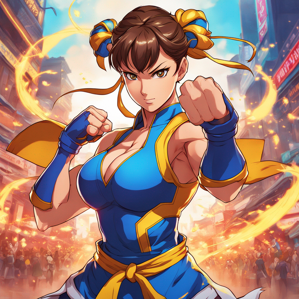 Chun Li Fight Style Chun li fighting pose by SayalovesDiva on DeviantArt