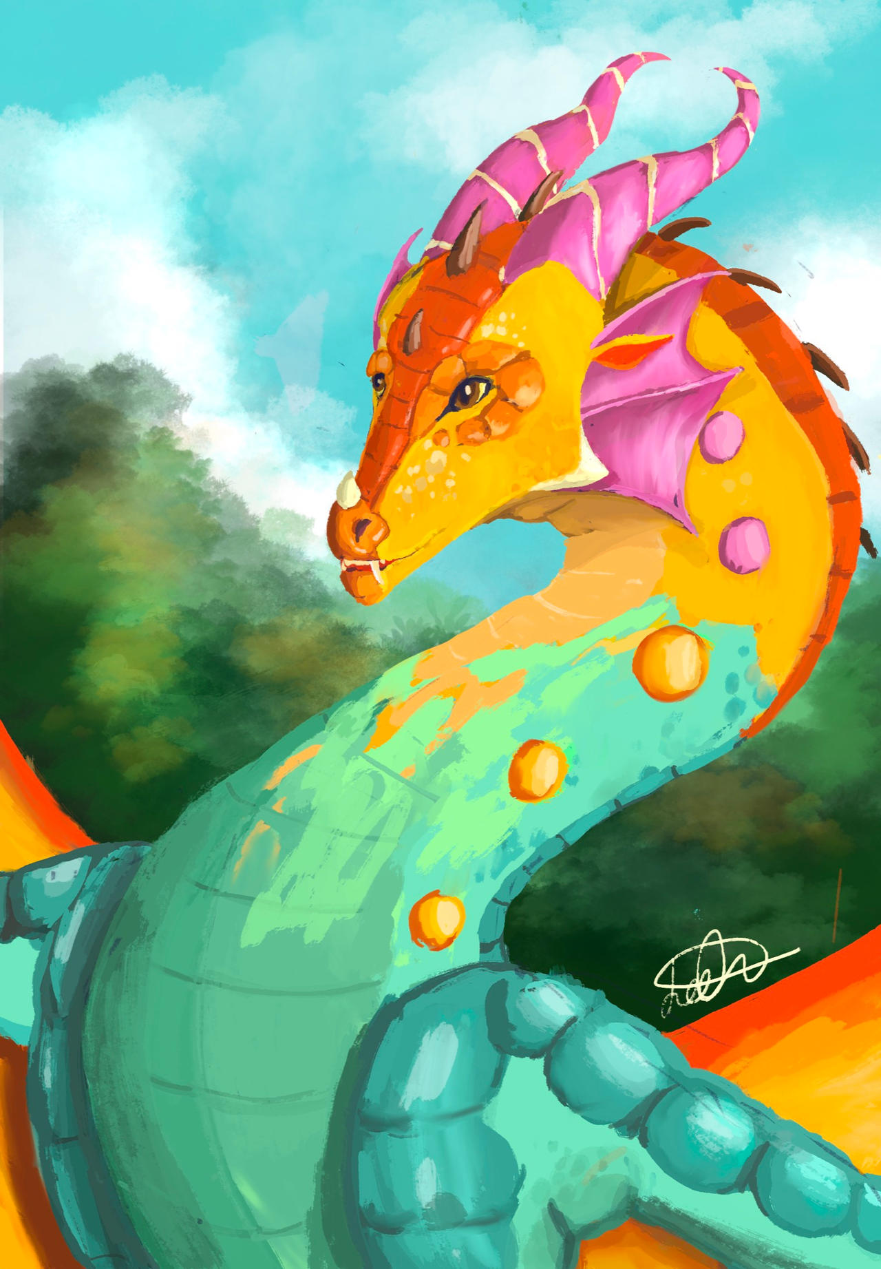Rainwing Ruff Paradise the Rainwing by Nexithecat on DeviantArt