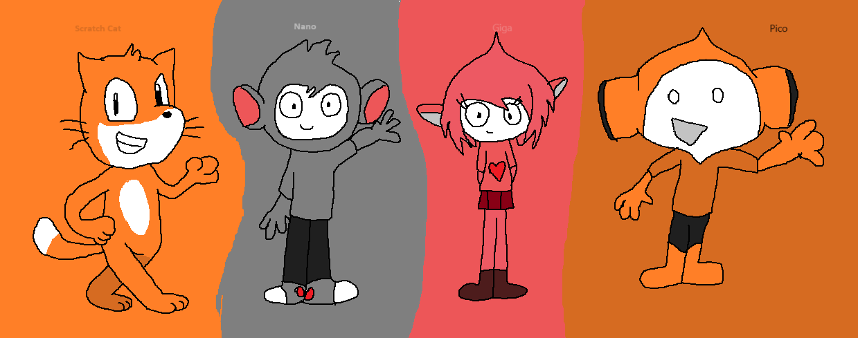 Human Scratch Examples Scratch Charaters but human Part 1 by Gobofan506089 on DeviantArt