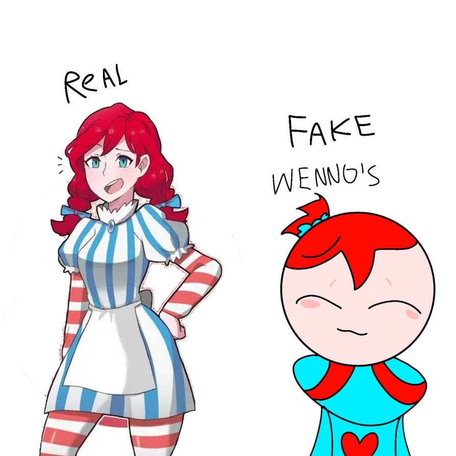 Fake Character Drawing Wendy's fake character by Belenponce on DeviantArt