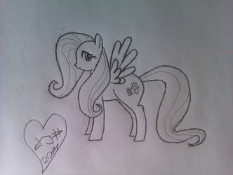 Fluttershy quick sketch