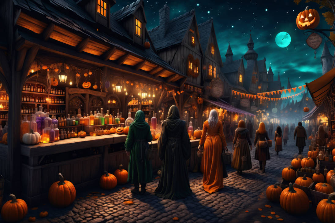 forbidden tech, alc by gmkarlsvard on deviantart... Marketplace on Halloween by GMKarlsvard on DeviantArt