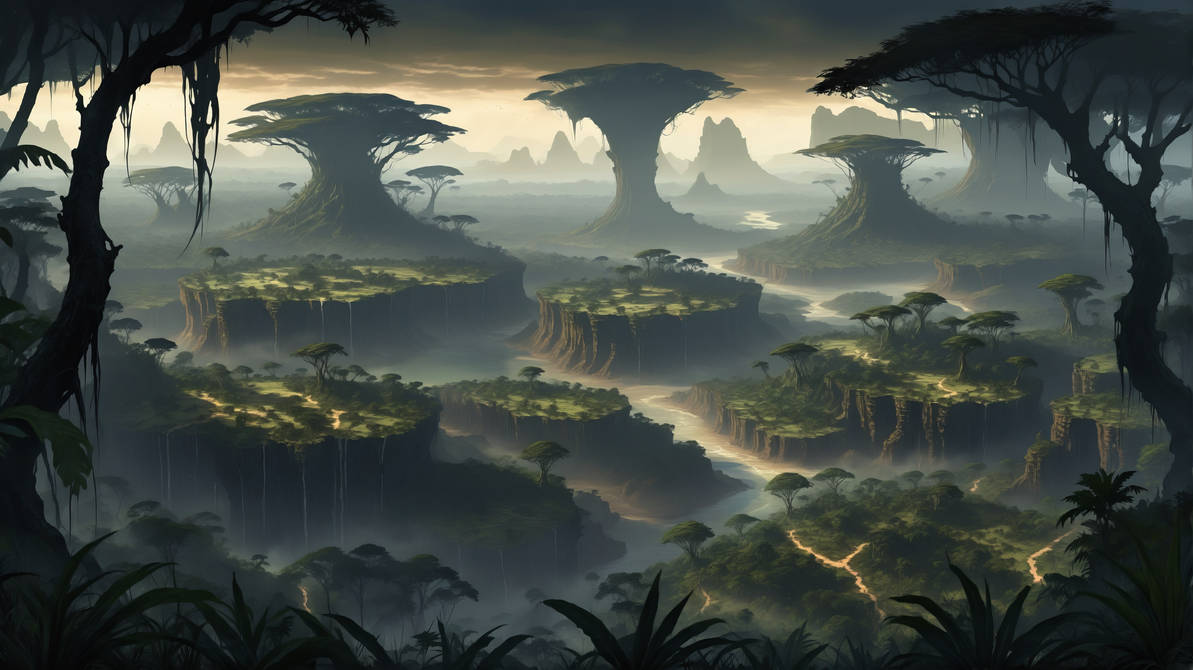 forbidden tech, alc by gmkarlsvard on deviantart... Lush Jungle - The Myriad by GMKarlsvard on DeviantArt