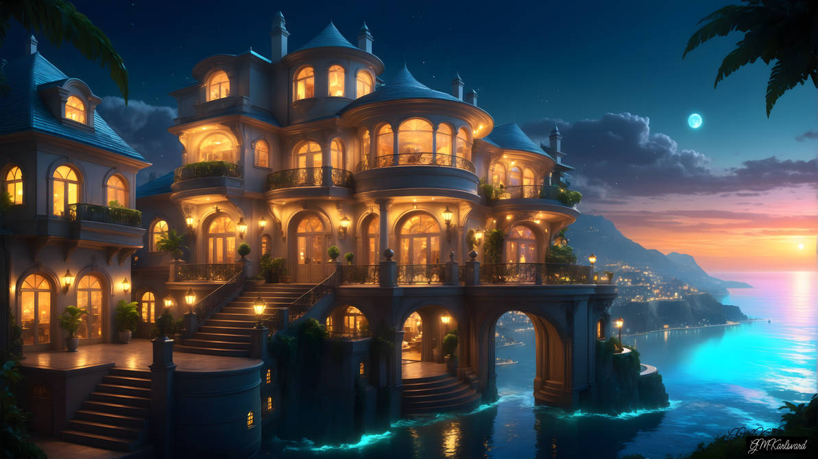 forbidden tech, alc by gmkarlsvard on deviantart... Mansion , House on the Water by GMKarlsvard on DeviantArt