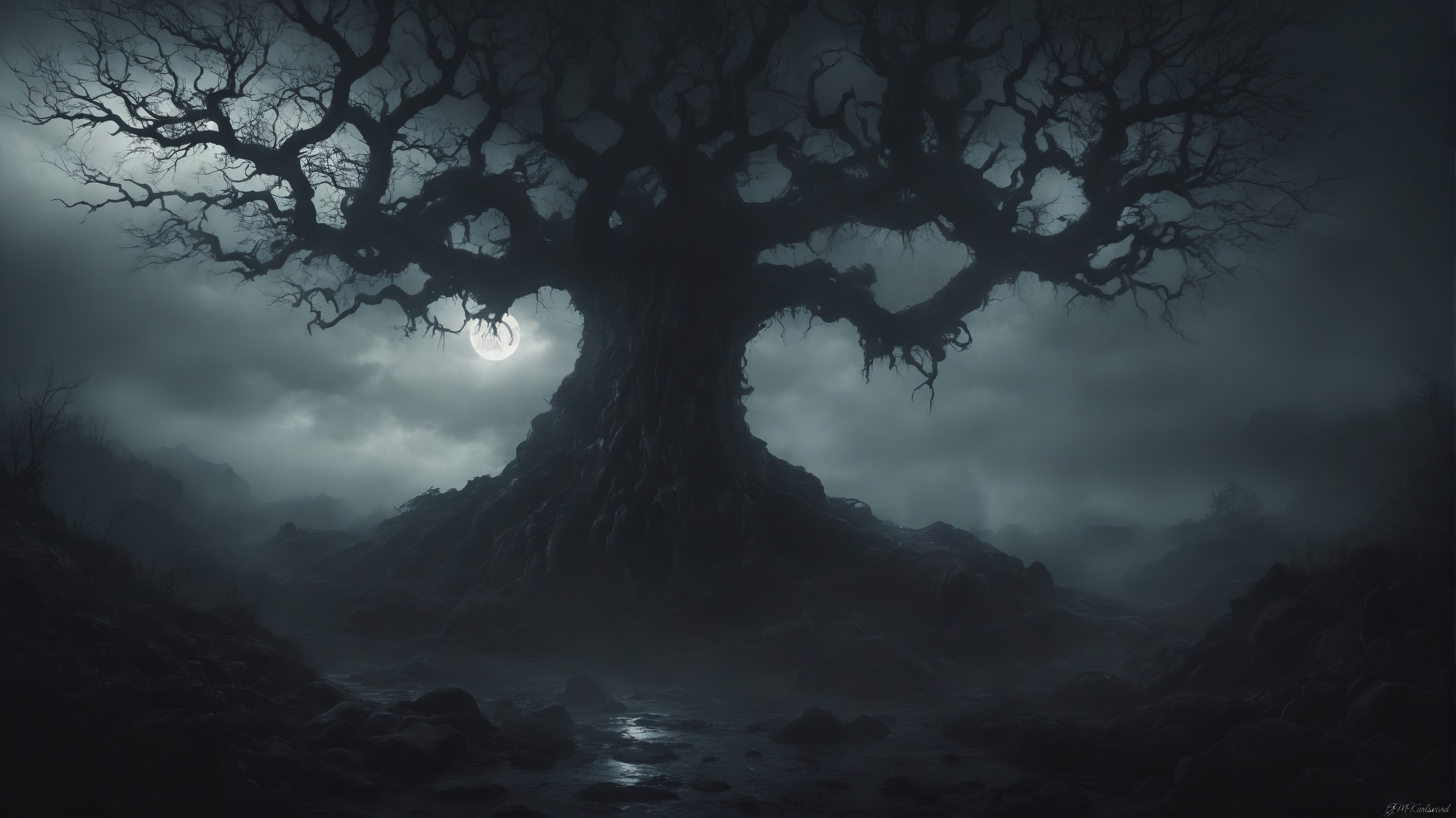 The Dark Tree - Ancient , Magical , Cursed by GMKarlsvard on DeviantArt