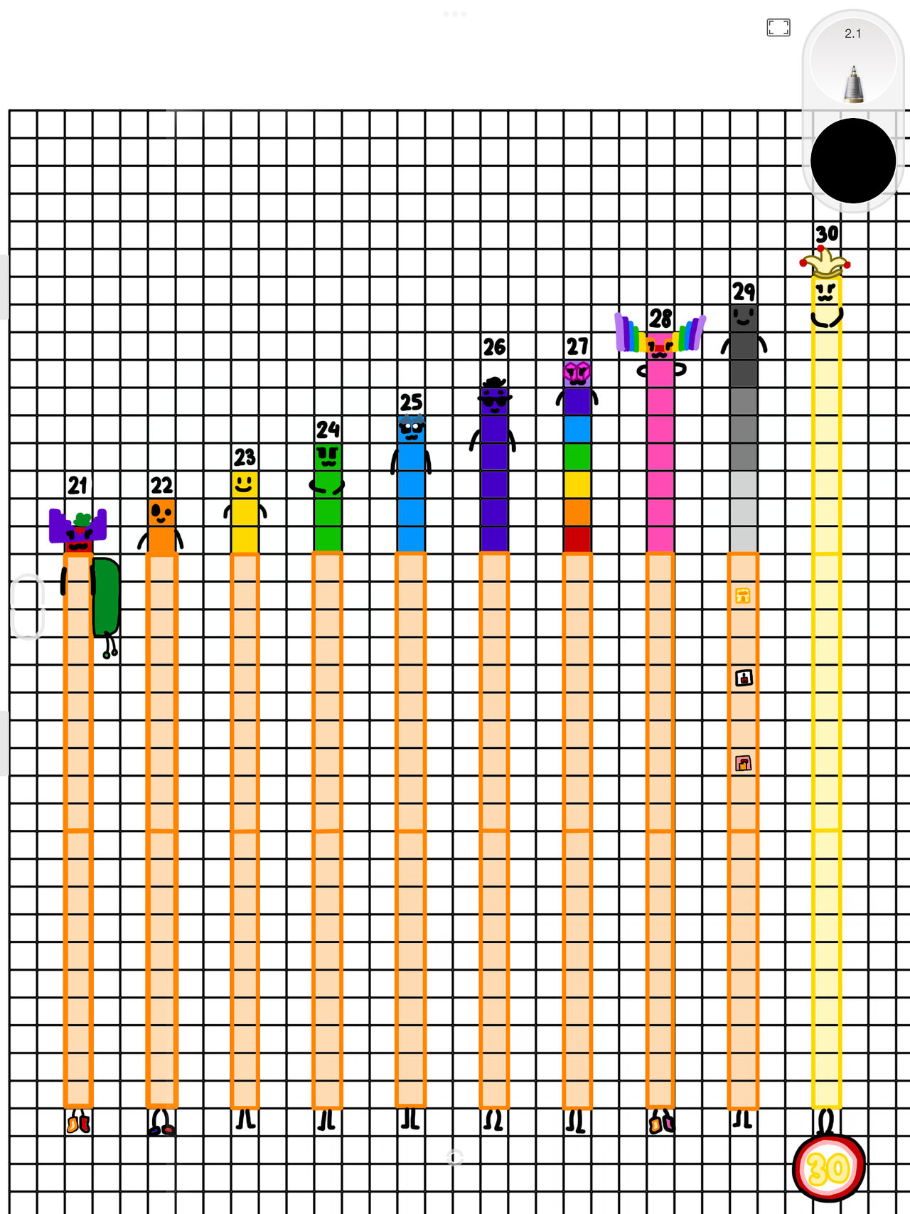 Numberblocks 21 30 By Octopuslover342 On DeviantArt numberblocks-21-30-by-octopuslover342-on-deviantart