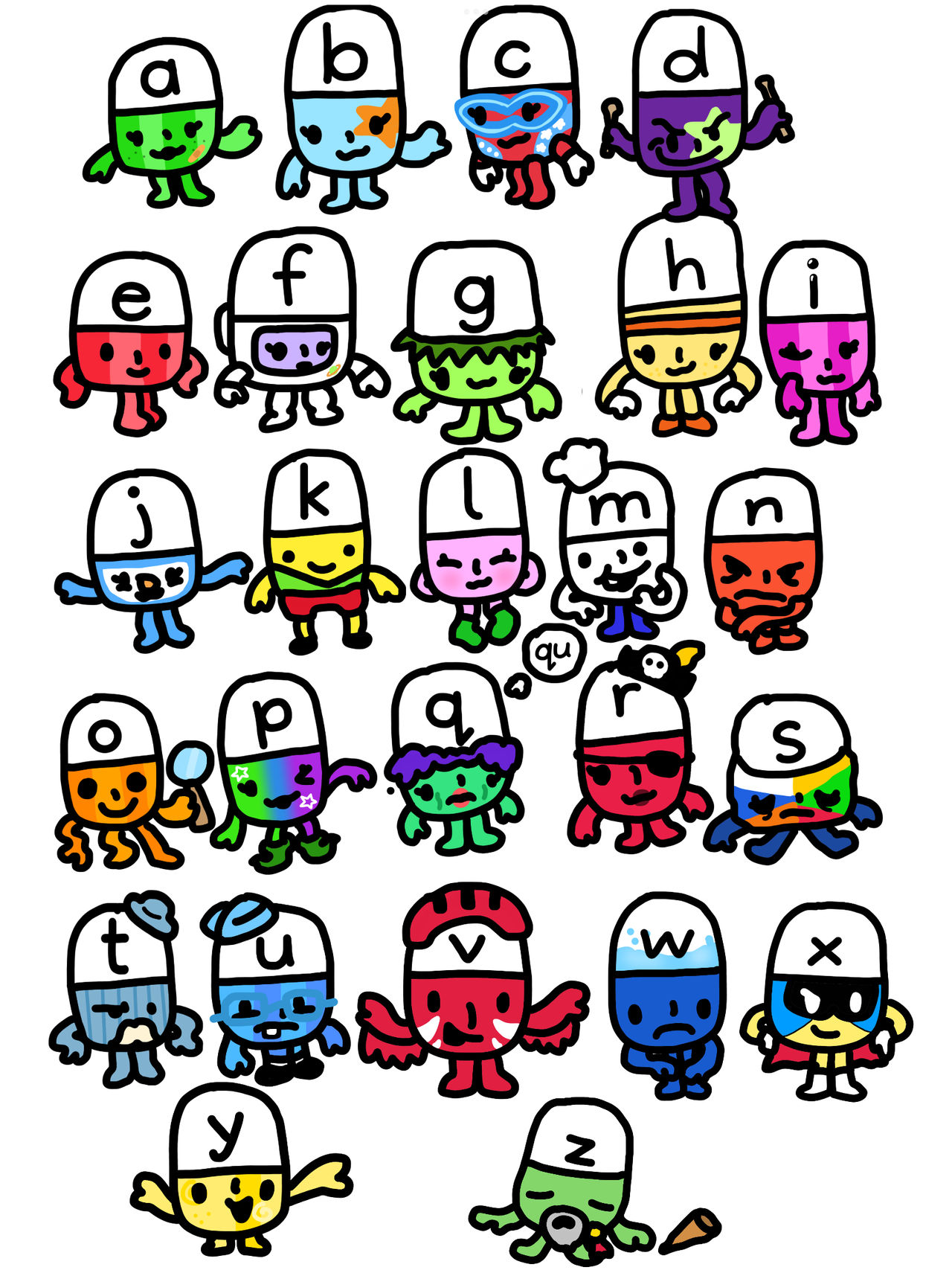 Negative Alphablocks Alphablocks (again). by Octopuslover342 on DeviantArt