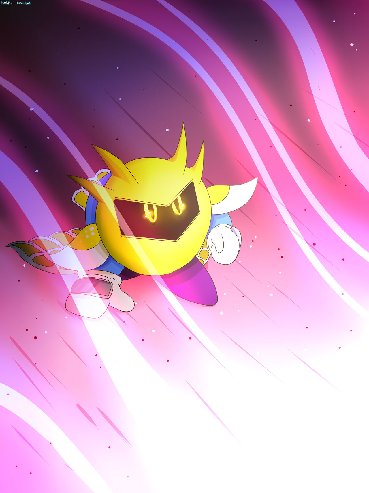 Meta knight vs Kirby's simulacrum