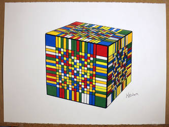 pizza axis Consignment The-Rubiks-Cube | DeviantArt