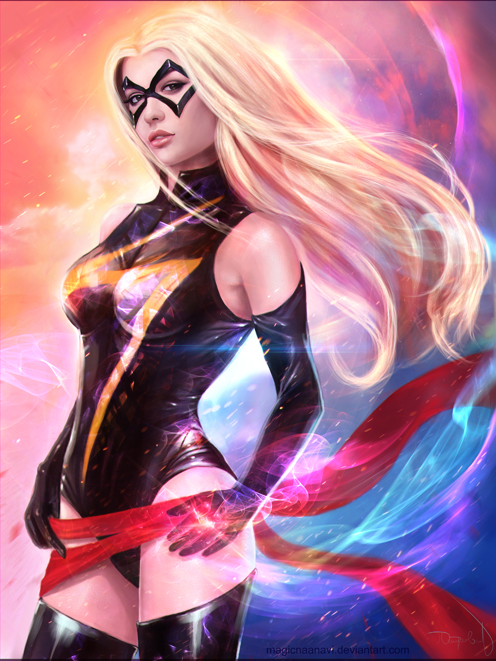 Ms Marvel By Magicnaanavi On Deviantart Images, Photos, Reviews