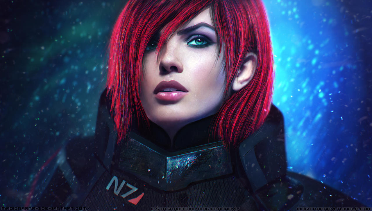 Commander Shepard by MagicnaAnavi on DeviantArt