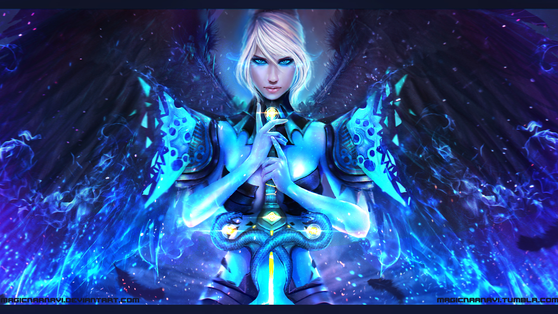 GW2 Dragonhunter Wings of Resolve by MagicnaAnavi on DeviantArt