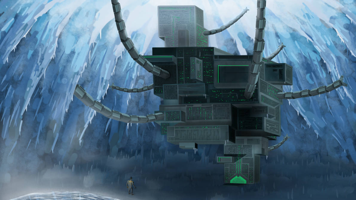 Subnautica Fanart Precursor Base By Bioluminescentbob On Deviantart
