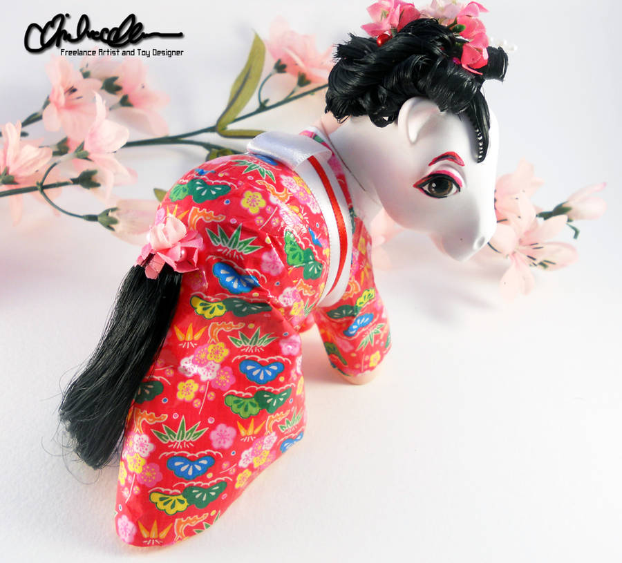 Masuyo the Geisha Custom MLP by thatg33kgirl