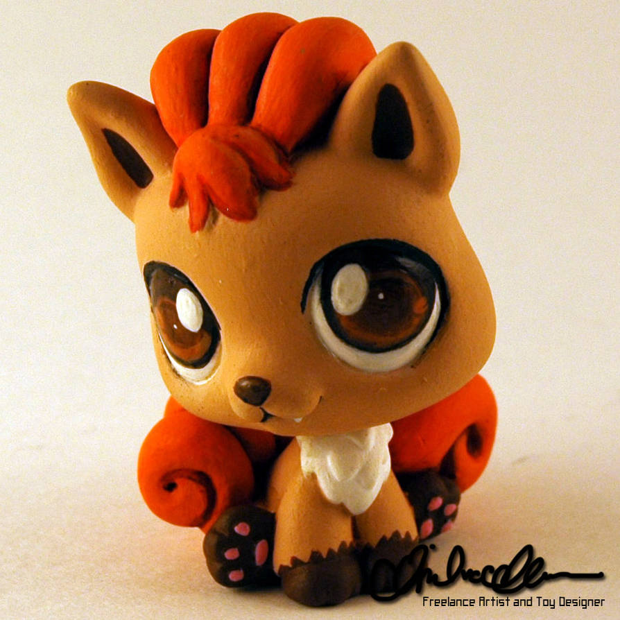 Vulpix custom Littlest Pet Shop