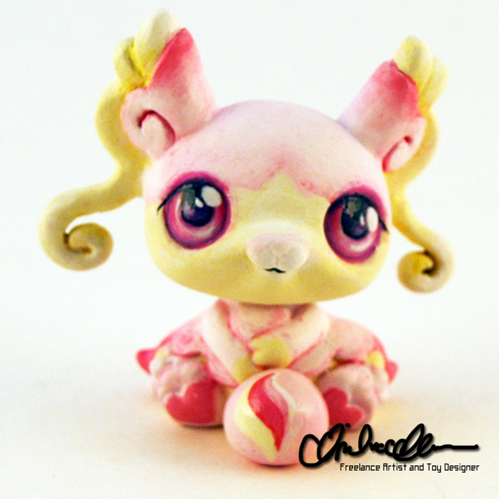 Mega Audino Pokemon custom Littlest Pet Shop by thatg33kgirl on DeviantArt