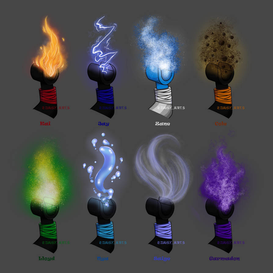Ninjago: elemental powers by daisyarfield on DeviantArt