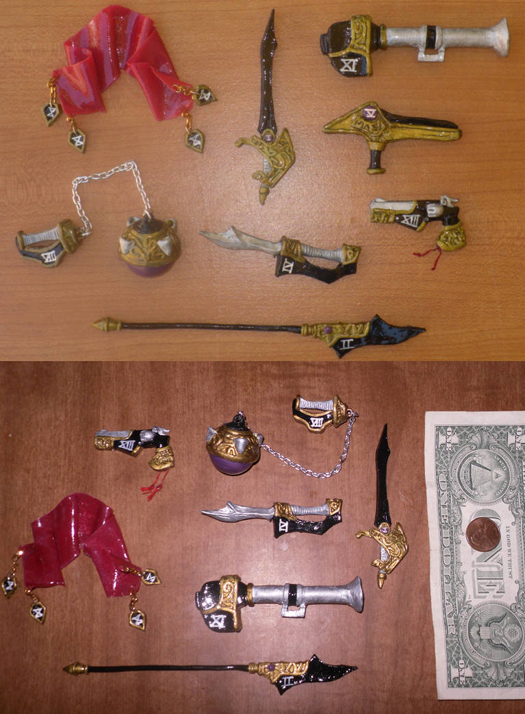 Chronos Numbers Weapons by bones-sickle on DeviantArt