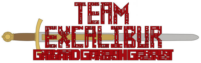 Team Excalibur (Typography)