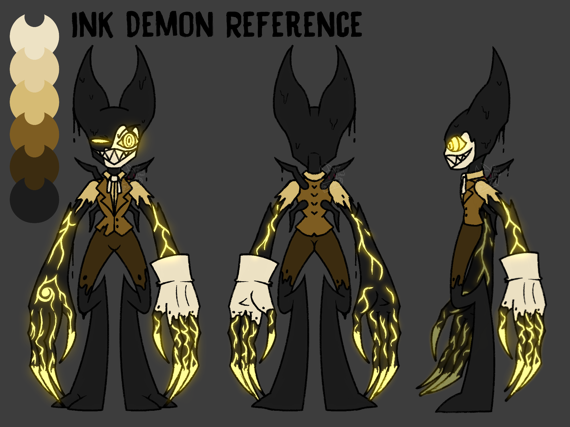 Ink demon Reference (Post BATDR) by Megami-x on DeviantArt