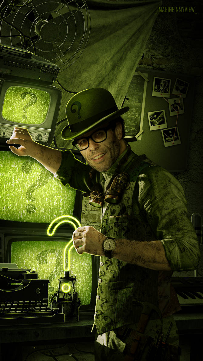 The Riddler Mind Control Device The Riddler by ImagineInMyView on DeviantArt