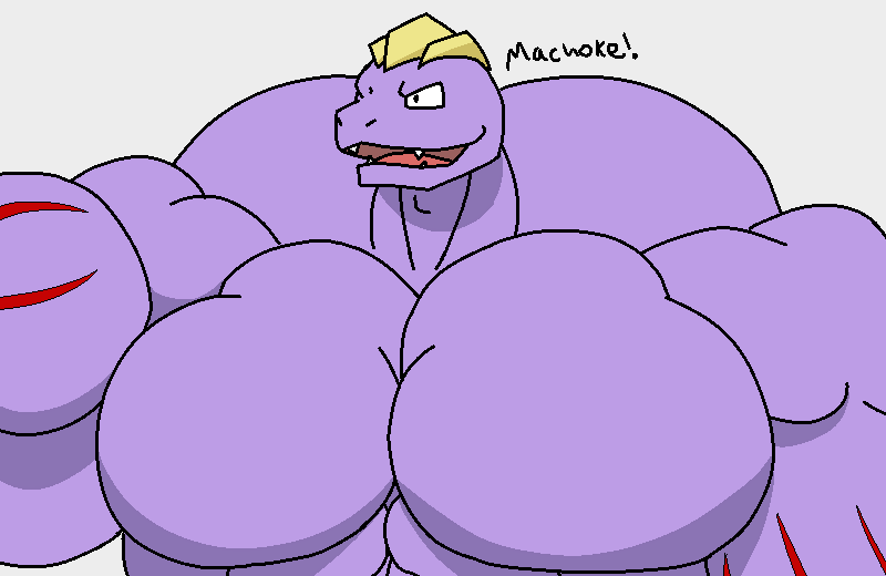 machoke bust