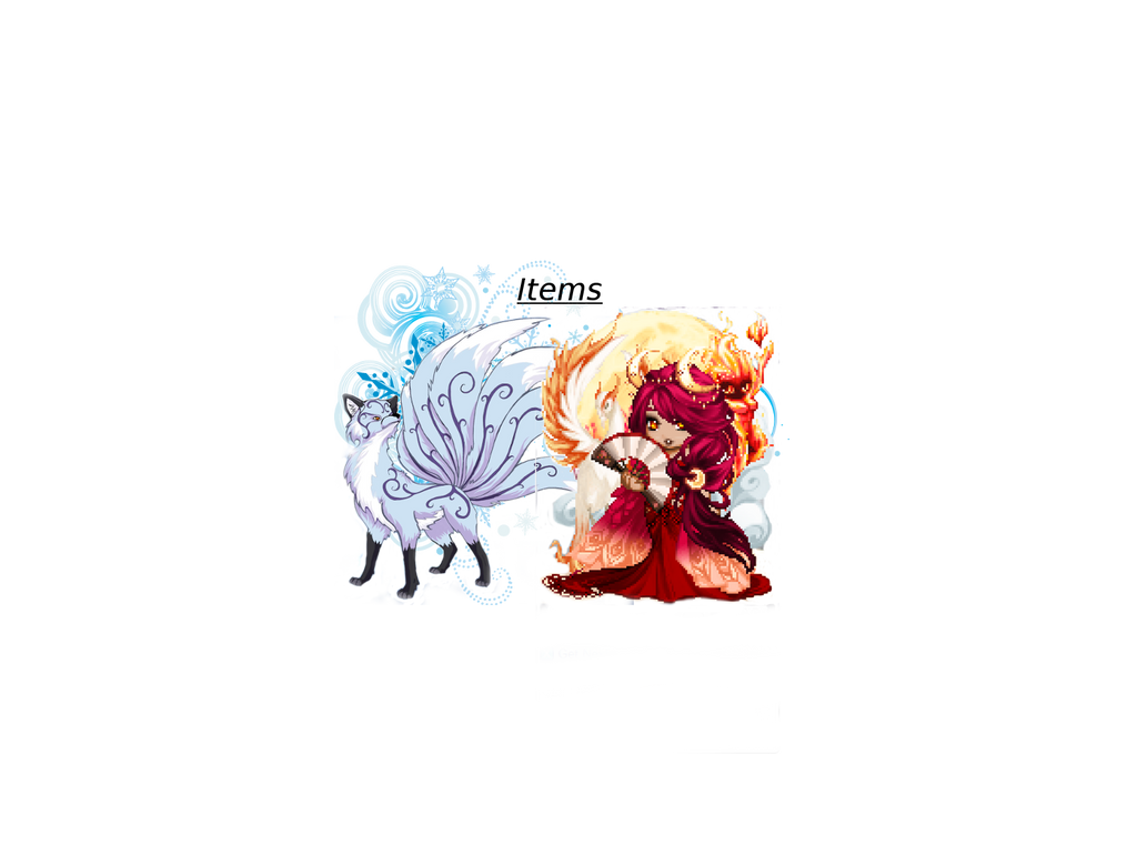 Gaia Online Thread Header- Items