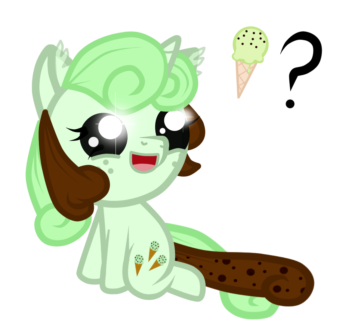 Minty chip chibi