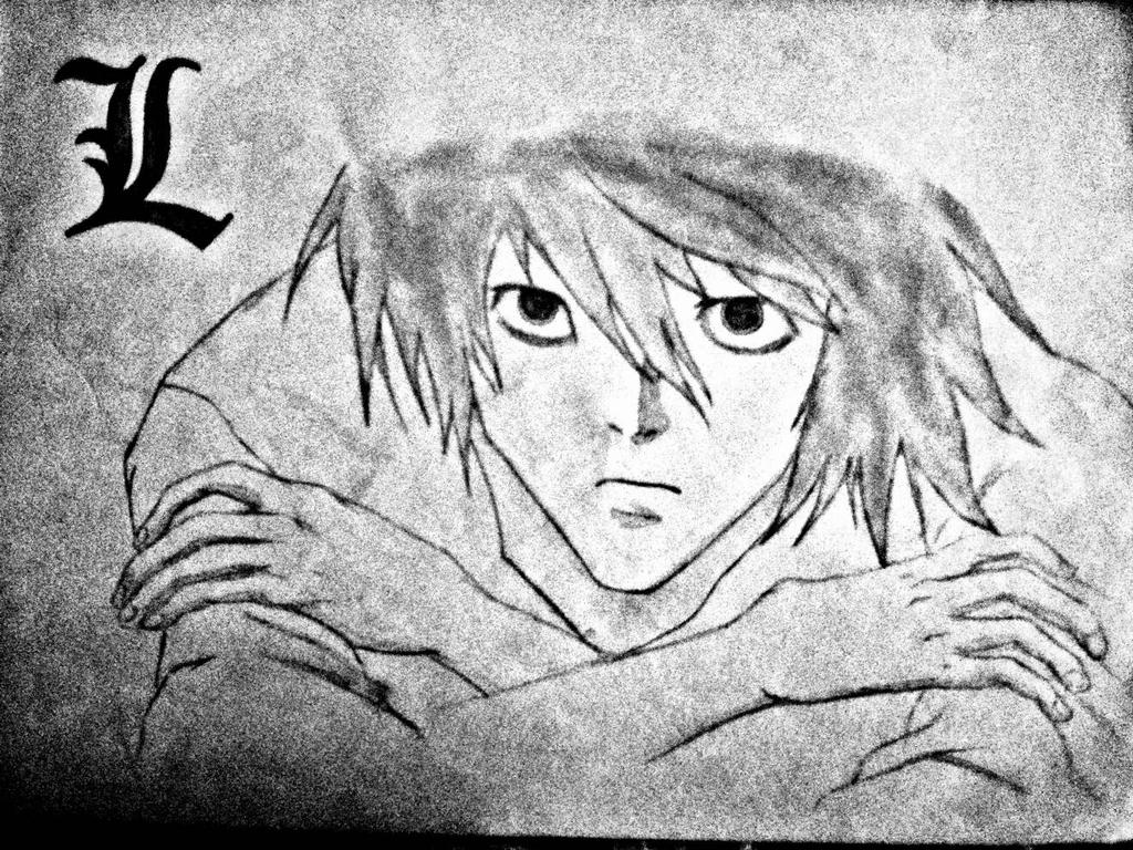 Deviantart La Note L(Death note) by Chirag11190 on DeviantArt