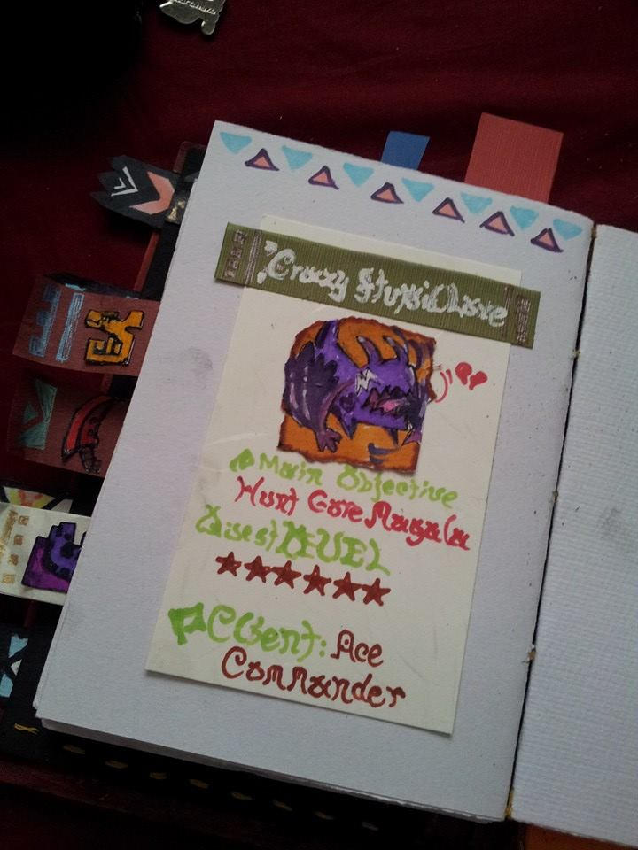 Monster Notes INSIDE by Yumayah on DeviantArt