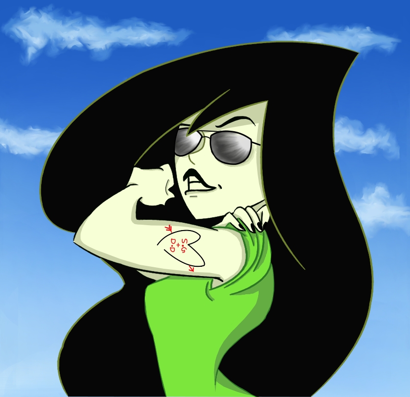 Colour- Nice Tattoo Shego