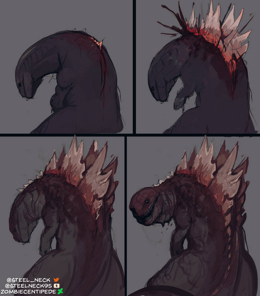Godzilla Horror Concept 1 Dorsal Plates By ZombieCentipede On DeviantArt godzilla-horror-concept-1-dorsal-plates-by-zombiecentipede-on-deviantart