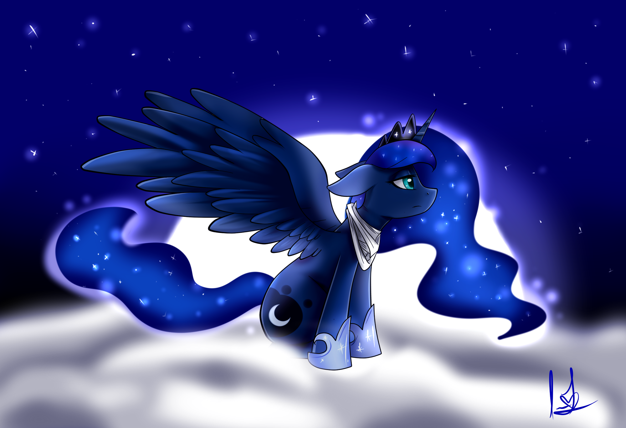 Princess Luna Sadness