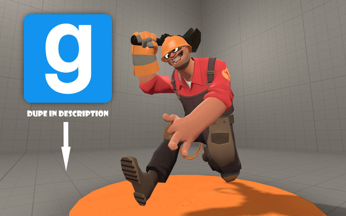 Engineer becomes a GMod dupe by ElectroSnake on DeviantArt
