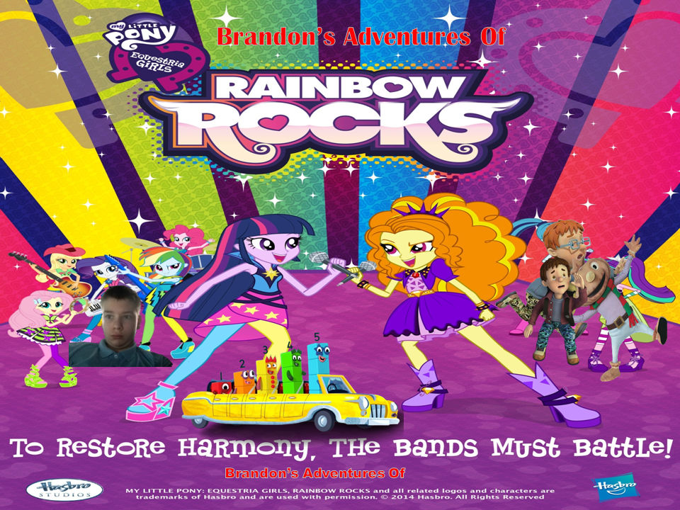 Brindon Rocks Brandon's Adventures Of Rainbow Rocks by brandoncockburn on DeviantArt