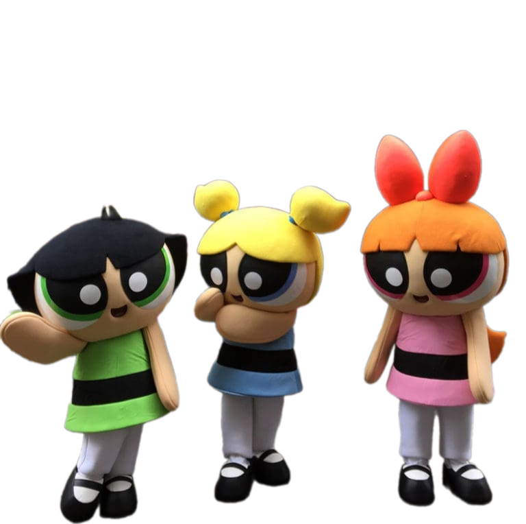 The Powerpuff Girls Mascots By Brandoncockburn On DeviantArt the-powerpuff-girls-mascots-by-brandoncockburn-on-deviantart