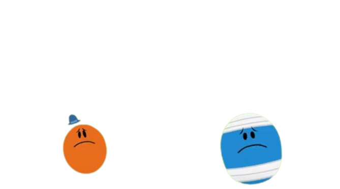 Mr. Bump and Mr. Tickle Sad Heads by brandoncockburn on DeviantArt
