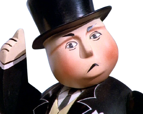 The Fat Controller Angry by brandoncockburn on DeviantArt