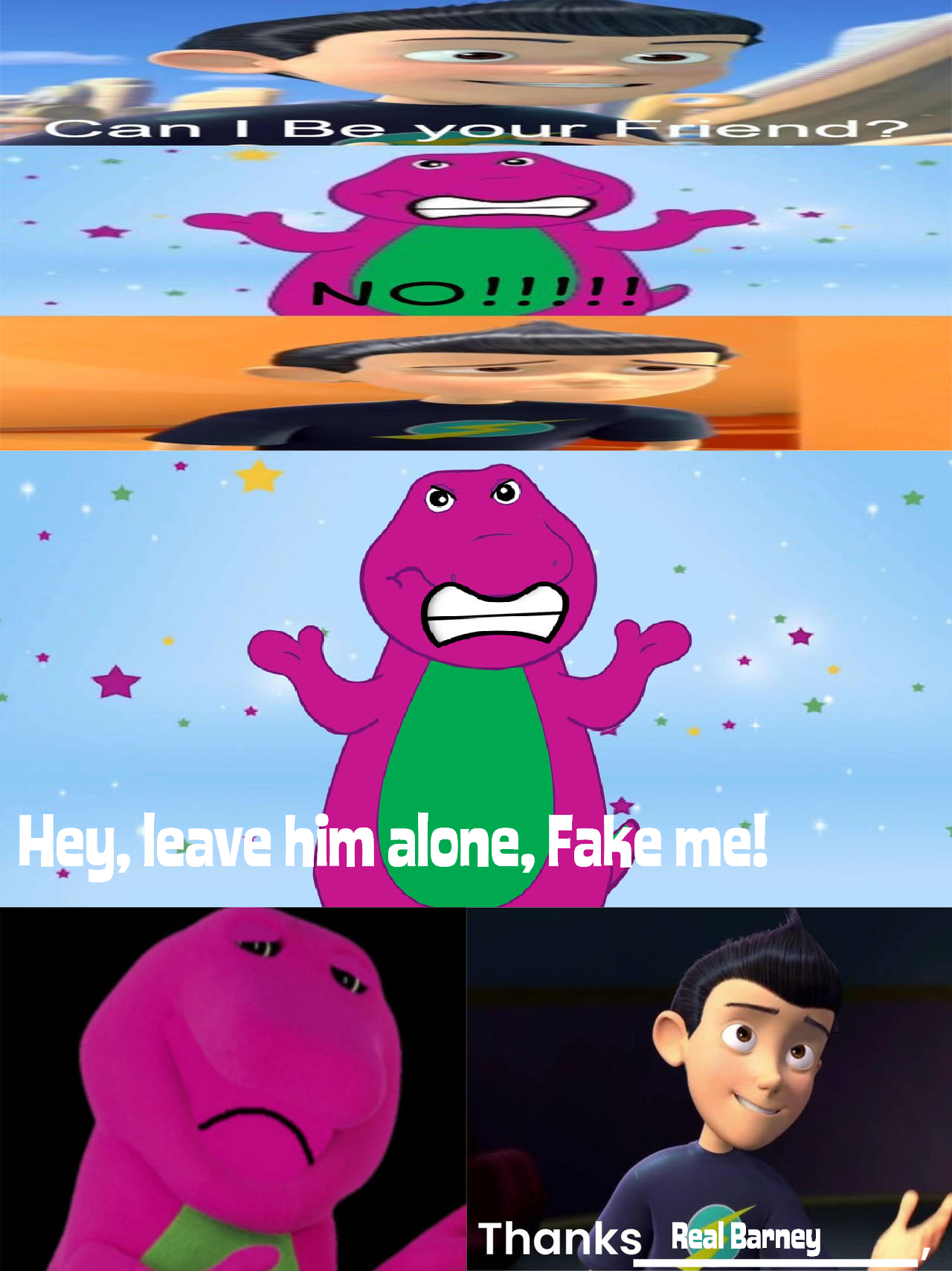 Real Barney Saves Wilbur From Fake Barney By Brandoncockburn On DeviantArt real-barney-saves-wilbur-from-fake-barney-by-brandoncockburn-on-deviantart