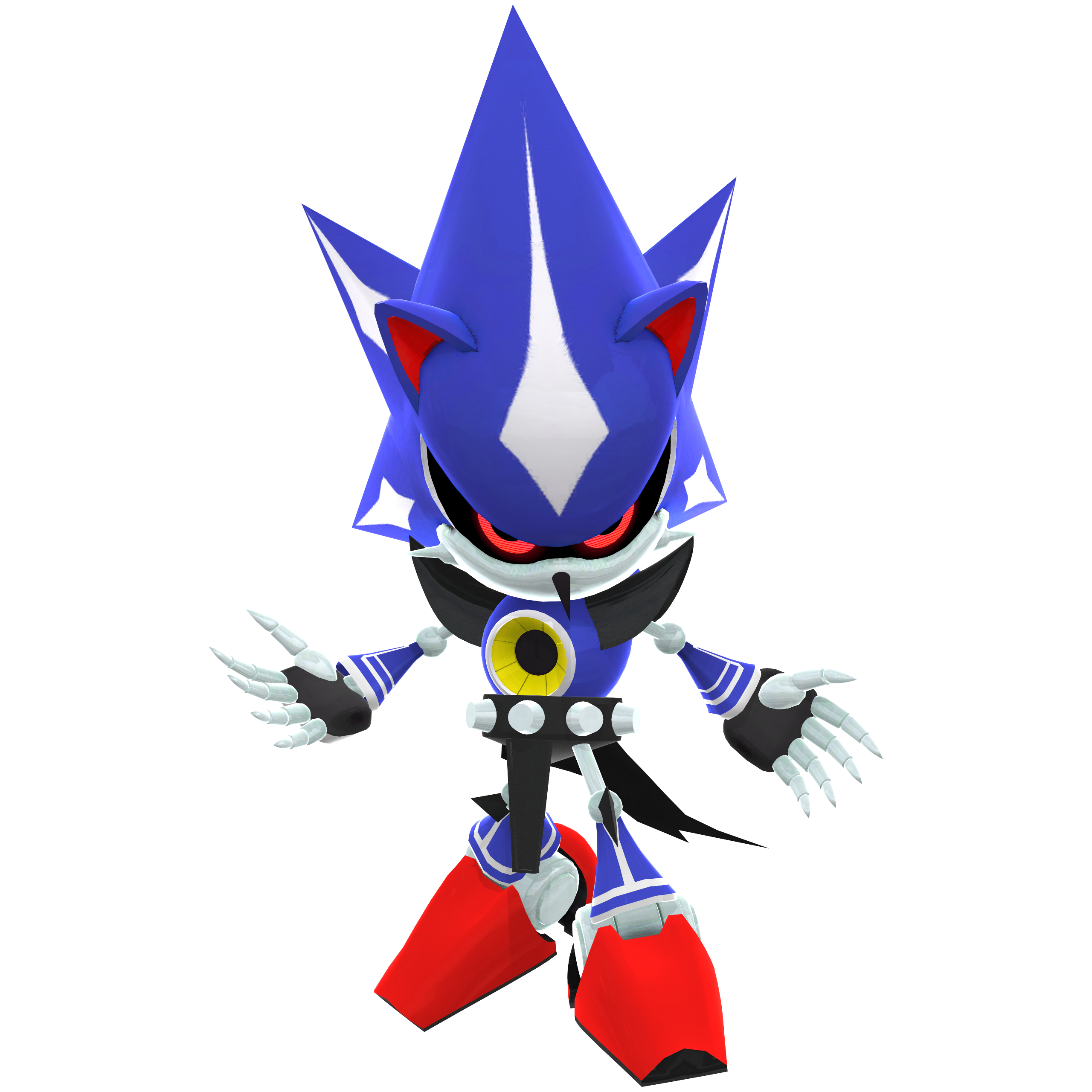 Classic Neo Metal Sonic (Generations-style) Render by JoeTEStrikesBack on  DeviantArt