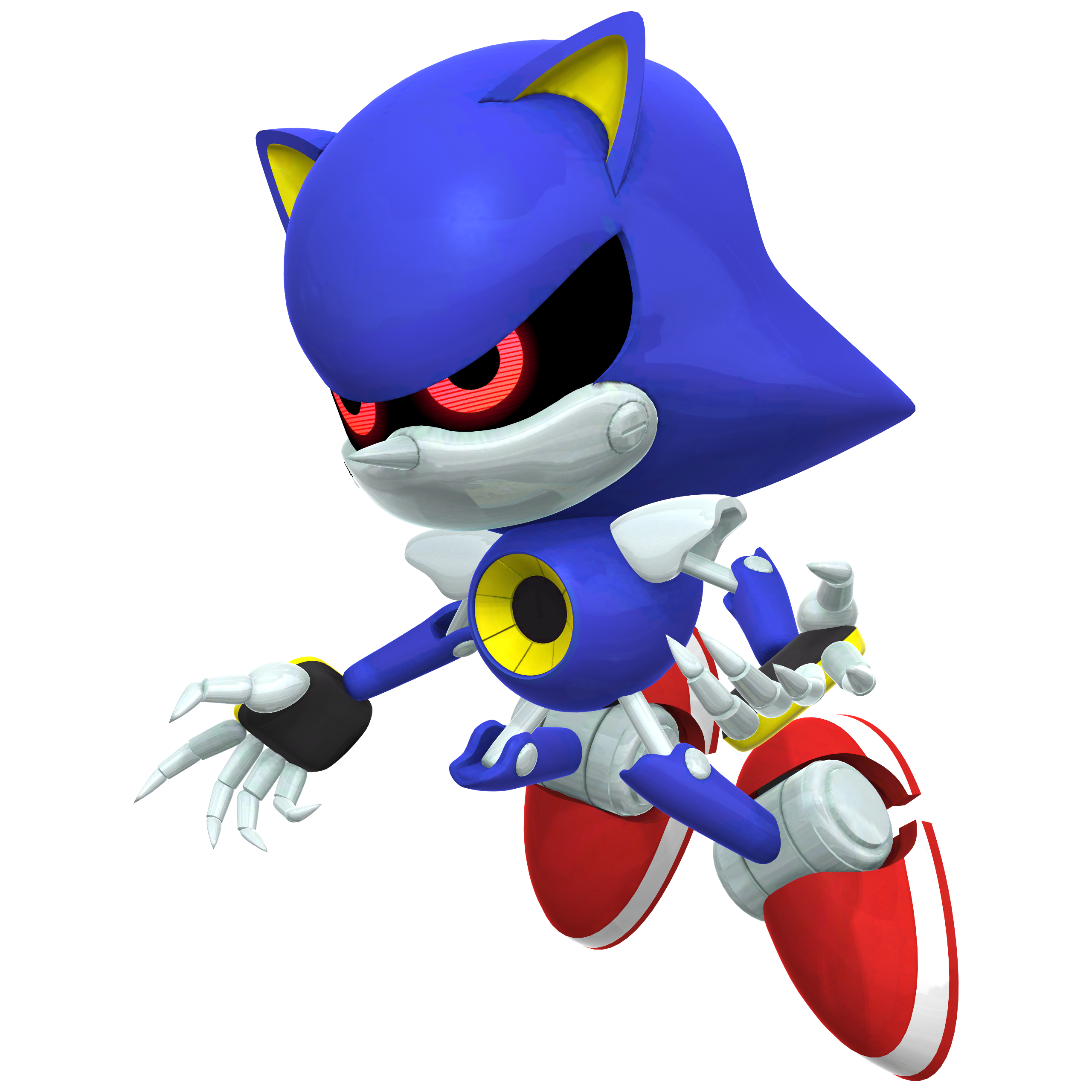 Neo Metal Sonic Render by bandicootbrawl96 on DeviantArt